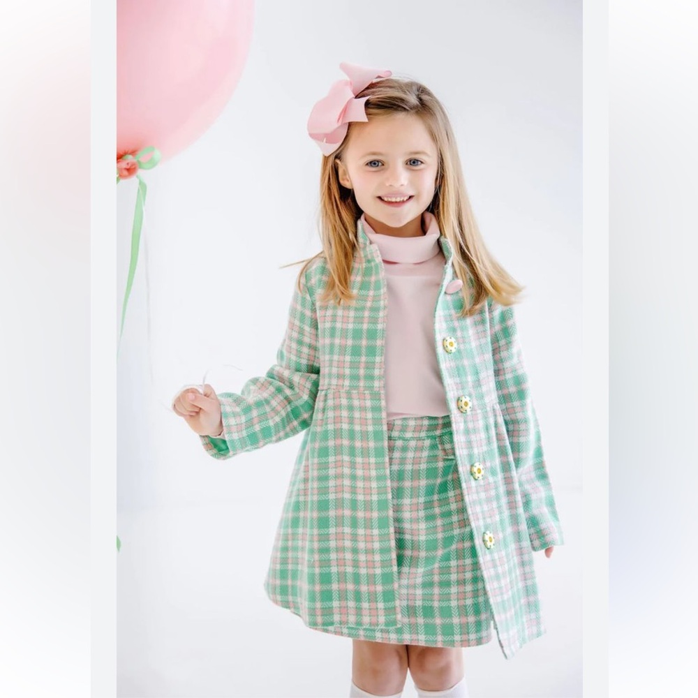 Penelope Peacoat | Putney
Plaid | Beaufort Bonnet | Size 12